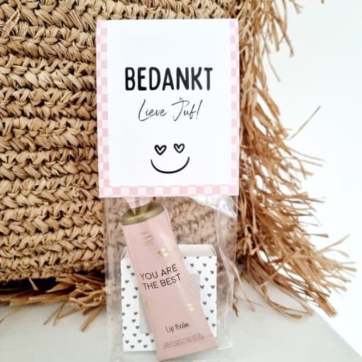 Feestzakje juf |  Bedankt lieve juf - Afbeelding 2