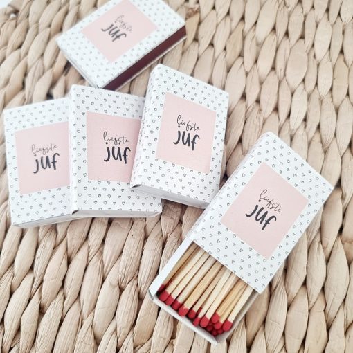 Luciferdoosje | Liefste juf | 10 stuks